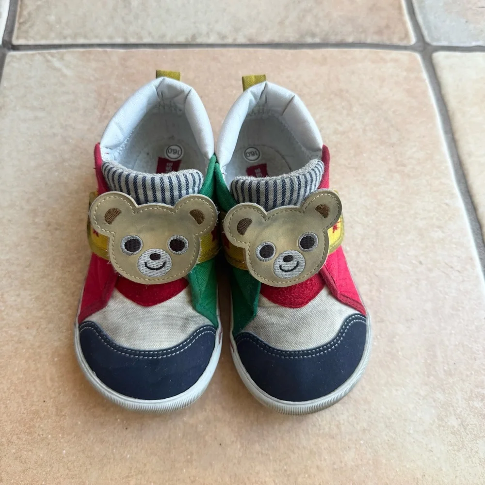 Miki House Kids Toddler So Daring Hickory Second Shoes 16.0 - Picture 3 of 9